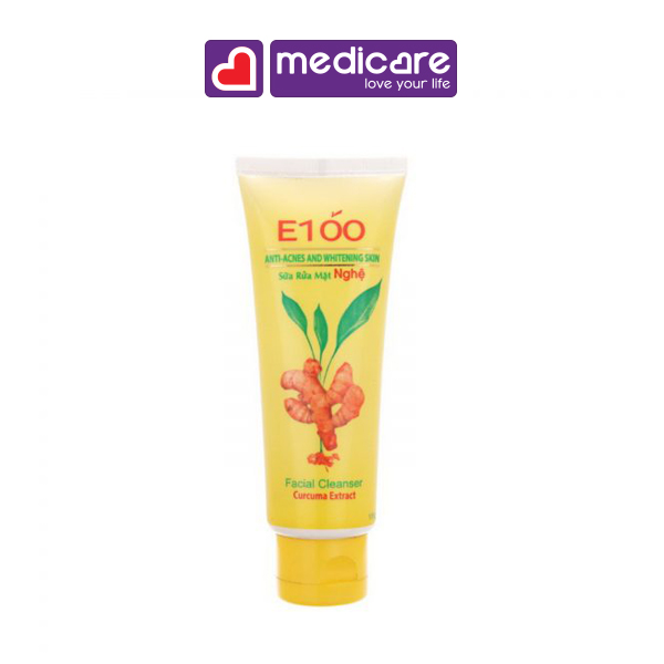 0080949 Sữa rửa mặt E100 chiết xuất nghệ 100g