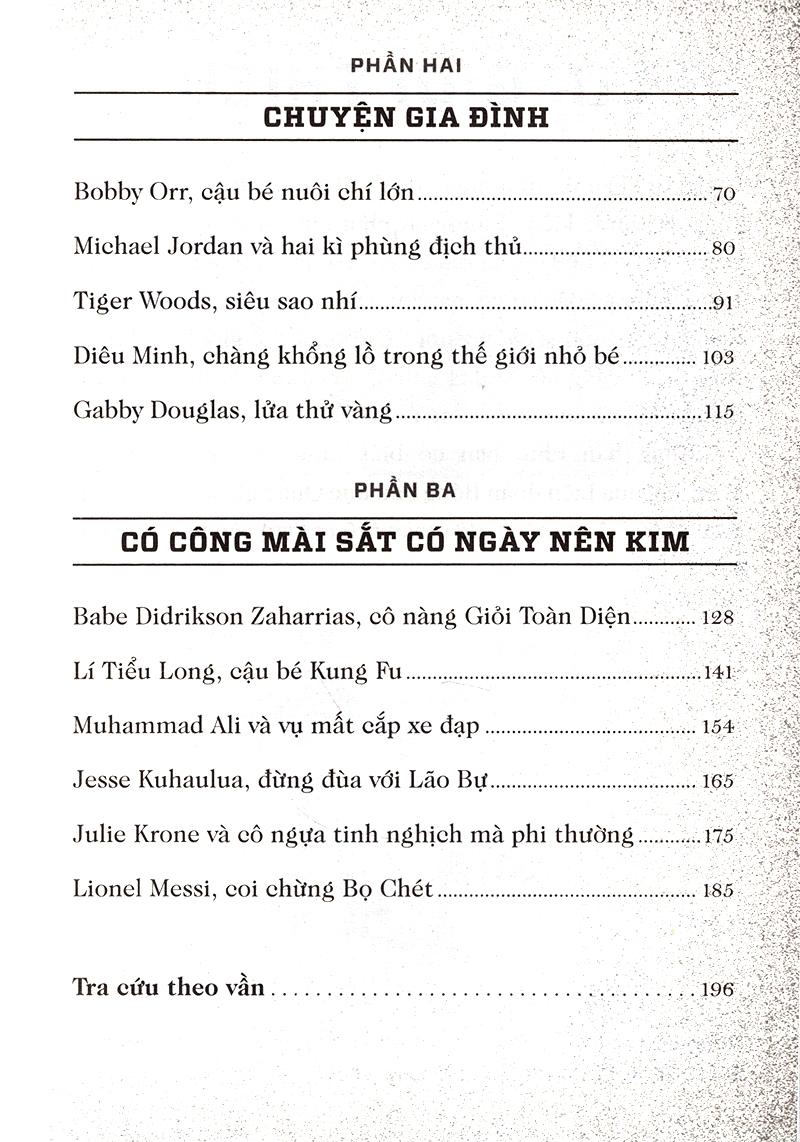 Thời Thơ Ấu Của Các Huyền Thoại Thể Thao - Chuyện Thật Chưa Kể