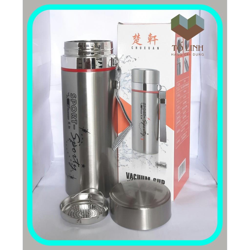 LY giữ nhiệt INOX 304 - bình giữ nhiệt 1000ML- bình nước giữ nhiệt cao cấp thể thao dung tích lớn thép không rỉ