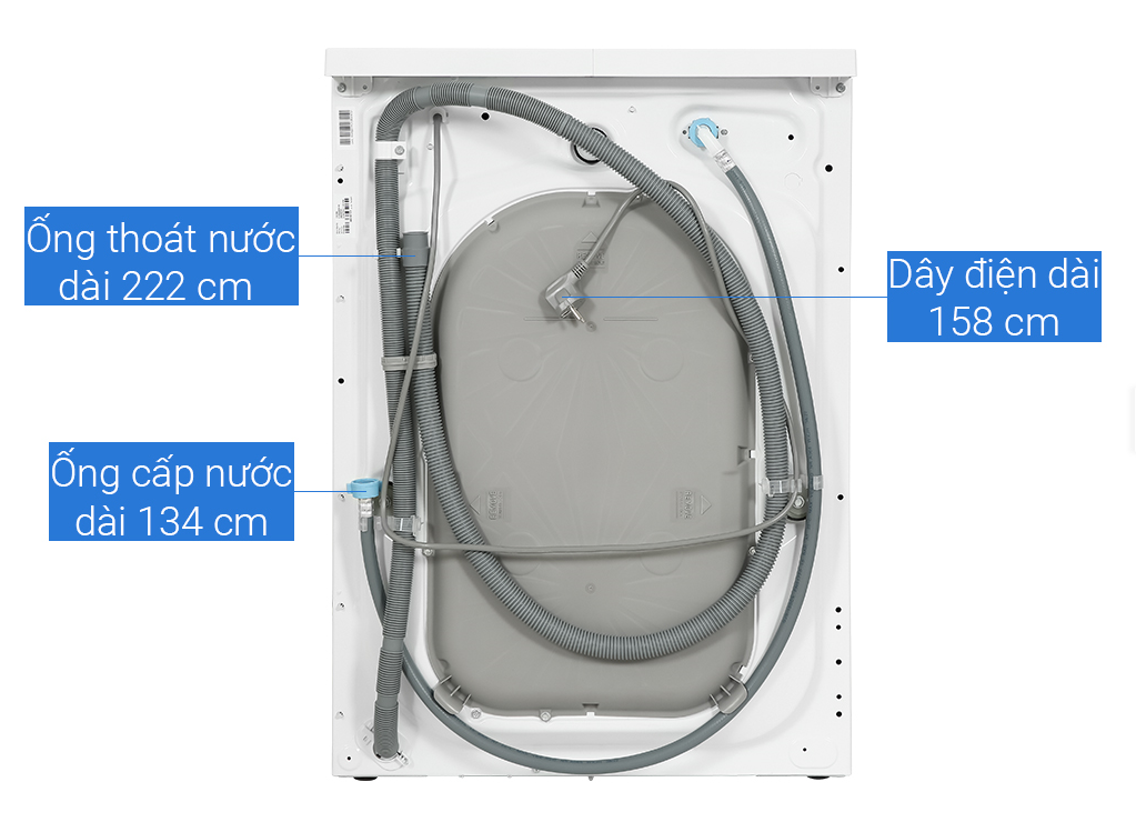 Máy giặt Electrolux Inverter 10 kg EWF1024D3WB - Hàng Chính Hãng - Chỉ Giao Hà Nội