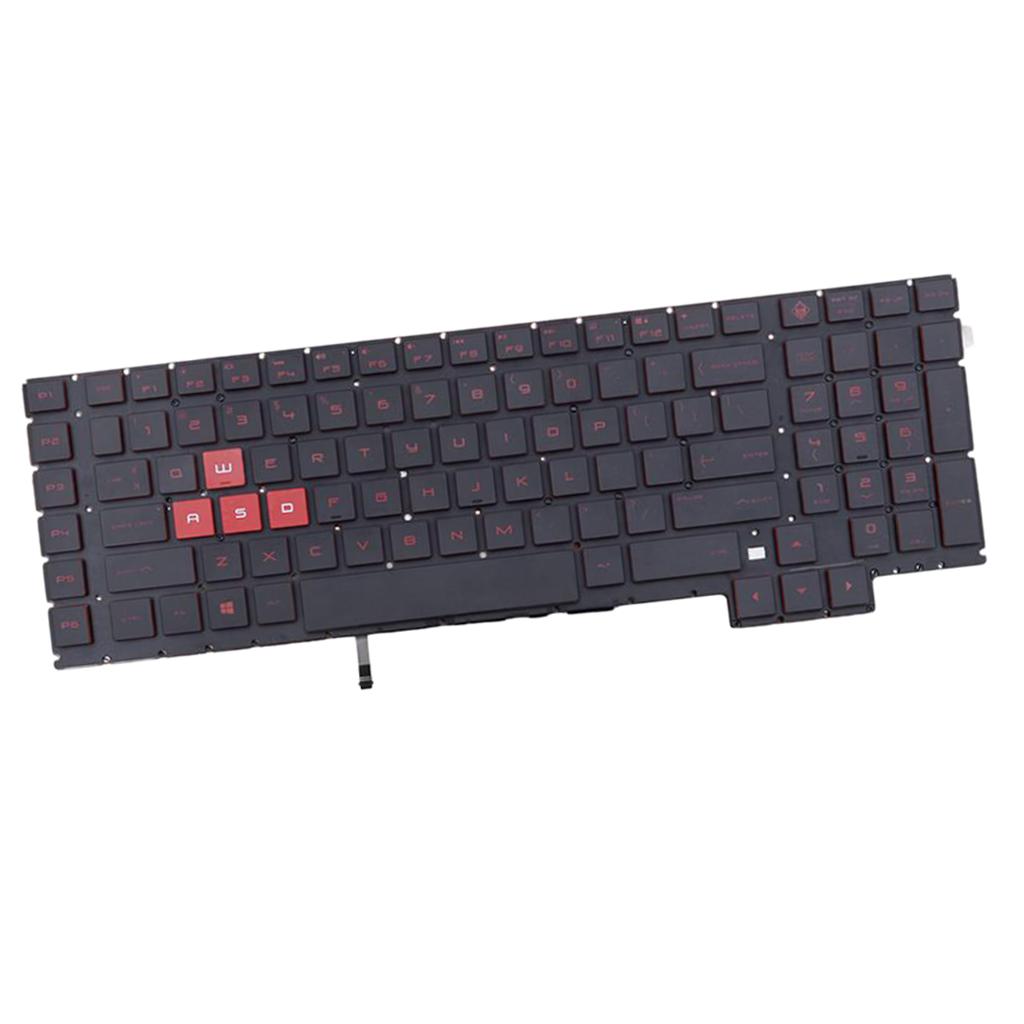 Replacement US English Backlit Keyboard for  Omen 17-AN Part