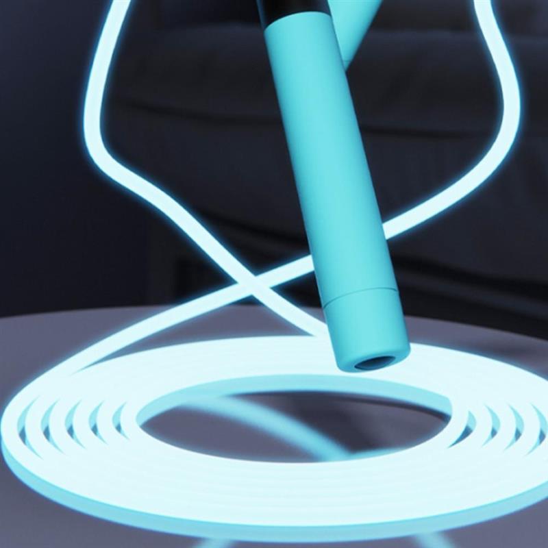 2.8M Có Thể Điều Chỉnh Đêm Phát Sáng Dây Nhảy Dạ Quang Dây Nhảy Tập Thể Dục LED Sáng Ngoài Trời Thể Dục Tập Thể Thao Tiếp Liệu