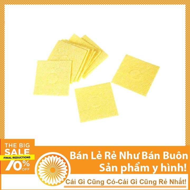 Combo Bộ 5 Miếng Bọt Biển Vệ Sinh Mỏ Hàn Vuông 6x6cm