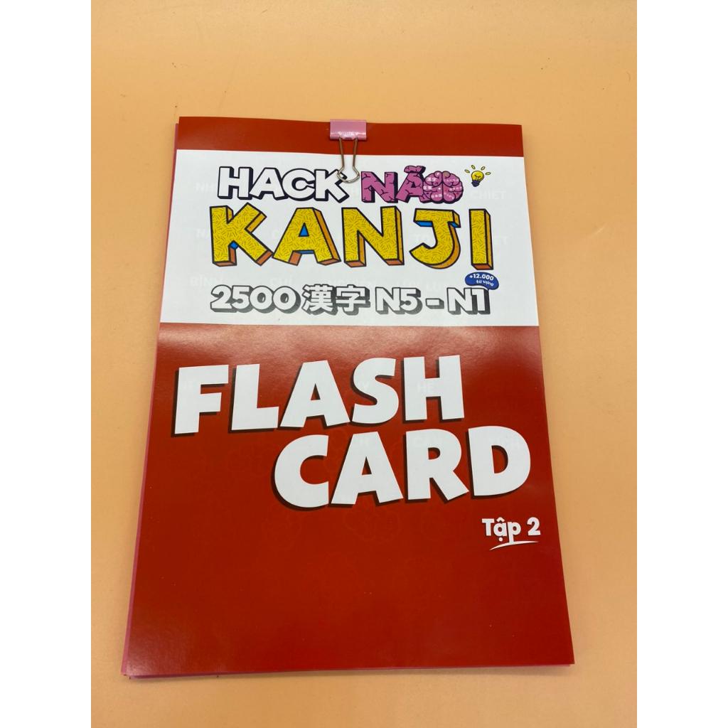 Flashcard Hack Não Kanji Tập 1+2+3