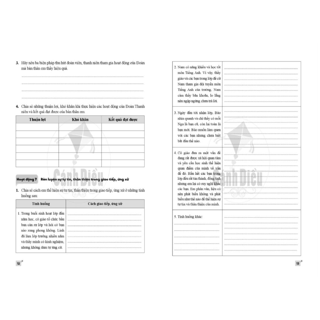 Bài Tập Thực Hành Hoạt Động Trải Nghiệm - Hướng Nghiệp 10