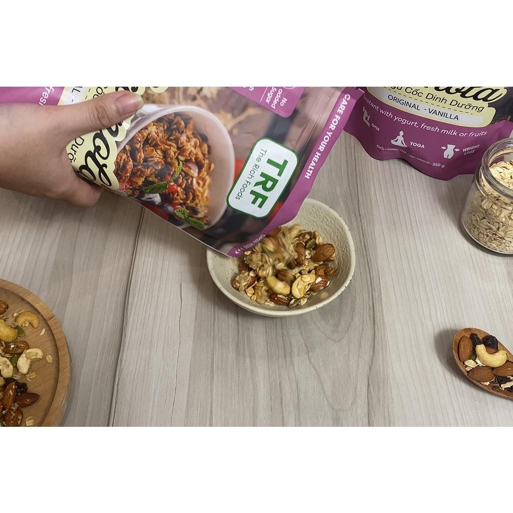 Ngũ cốc Granola Giảm Cân Healthy Ăn kiêng The Rich Foods Vani 250g