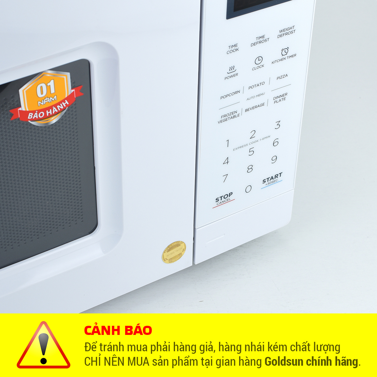 Lò vi sóng Goldsun CK2401 - Điện tử 20L ( Hàng chính hãng)