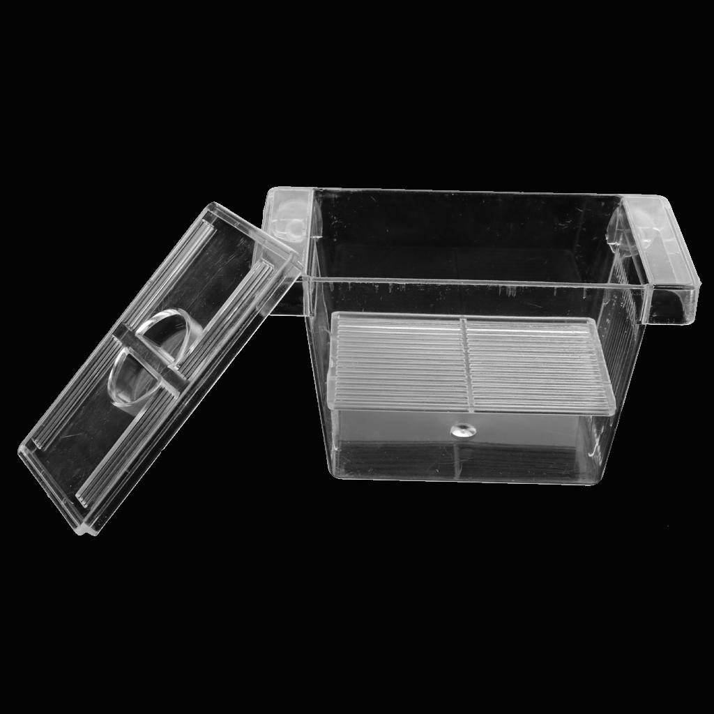 Fish Tank High Transparent Aquarium Tank Fish Incubator Isolation Box Small