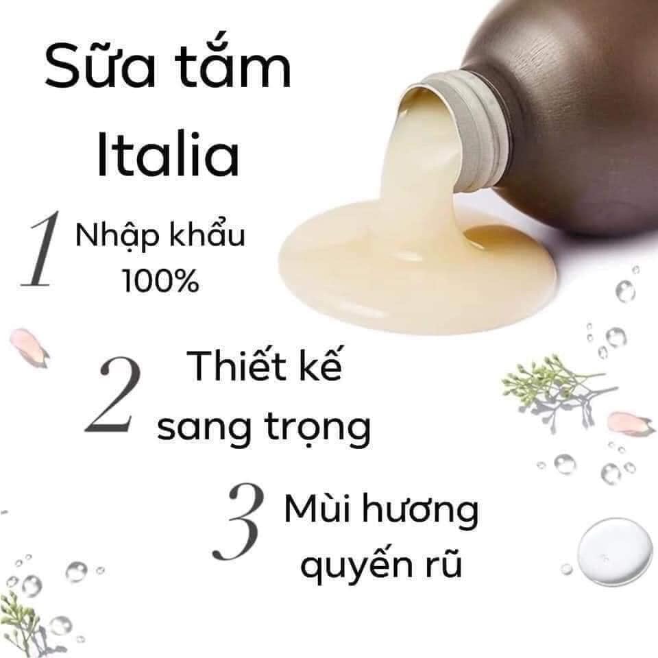 Sữa Tắm Tesori D'Oriente Hương Hoa Sen Chính Hãng ( Tuýp 250ml - Chai 500ml kèm vòi nhập khẩu trực tiếp từ Ý )