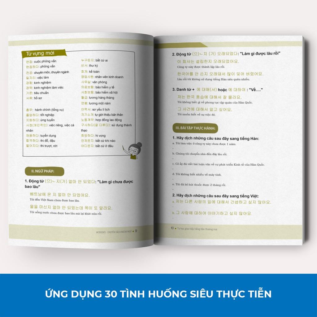 Sách - Tự Học Giao Tiếp Tiếng Hàn Thương Mại