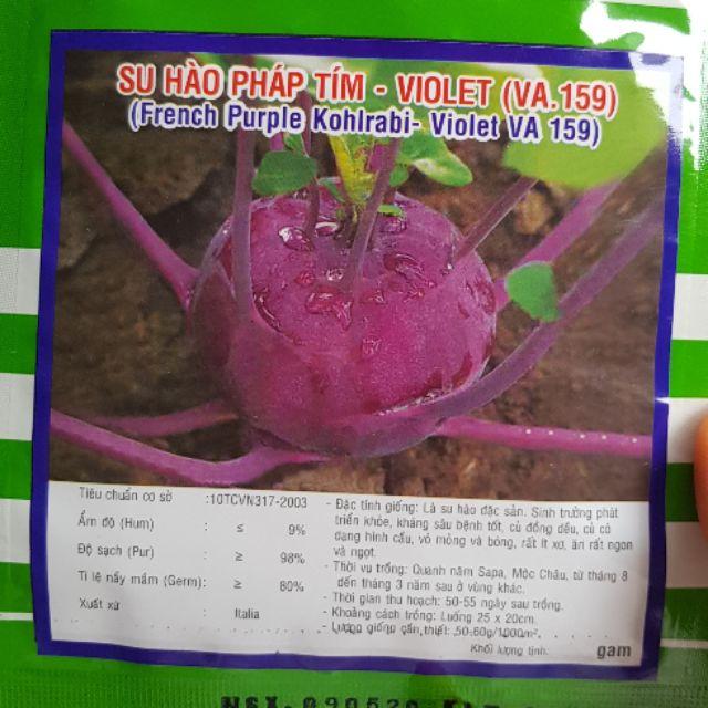 Su hào pháp tím