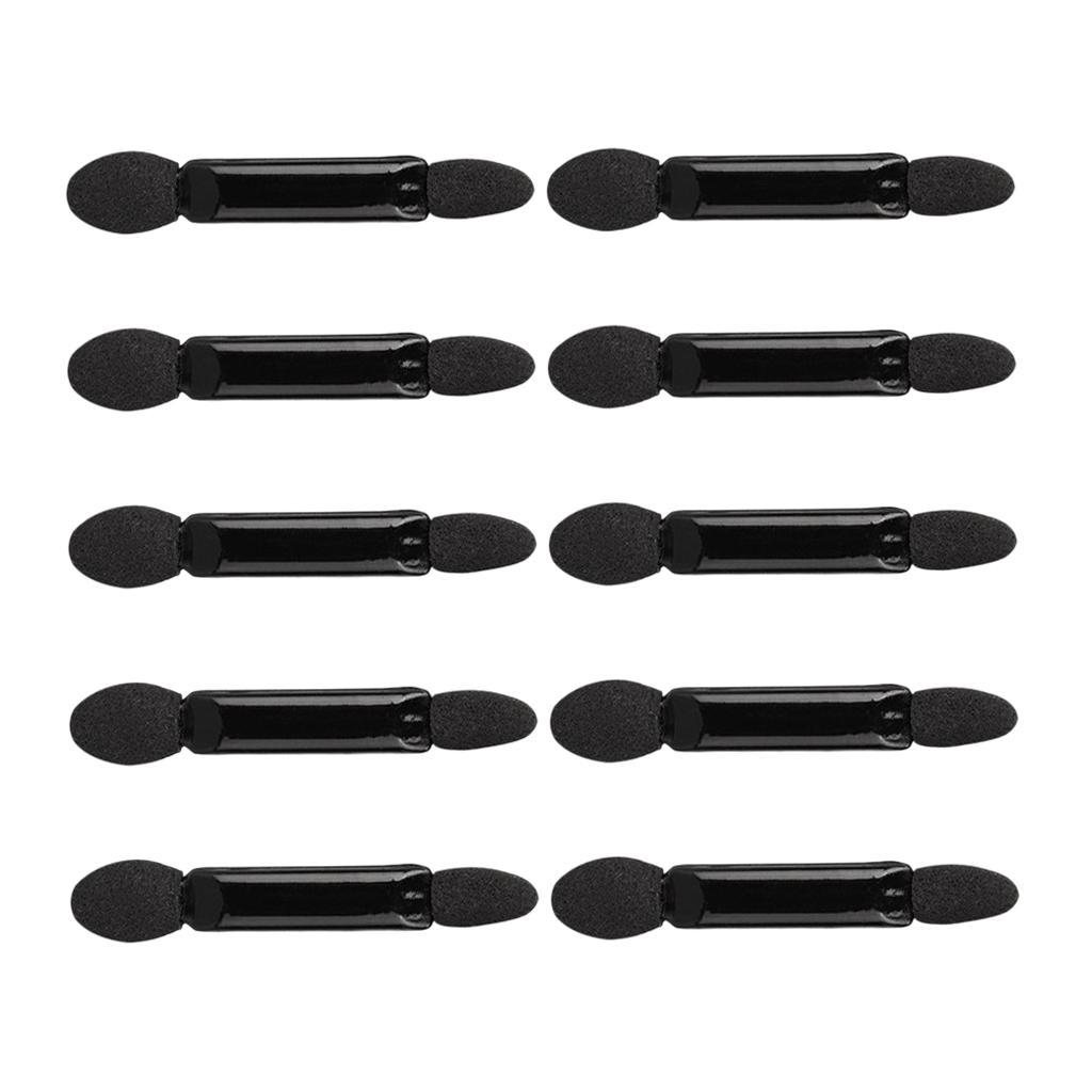 10Pcs Double End Sponge Eye Shadow Brush Applicators Disposable Makeup Tool
