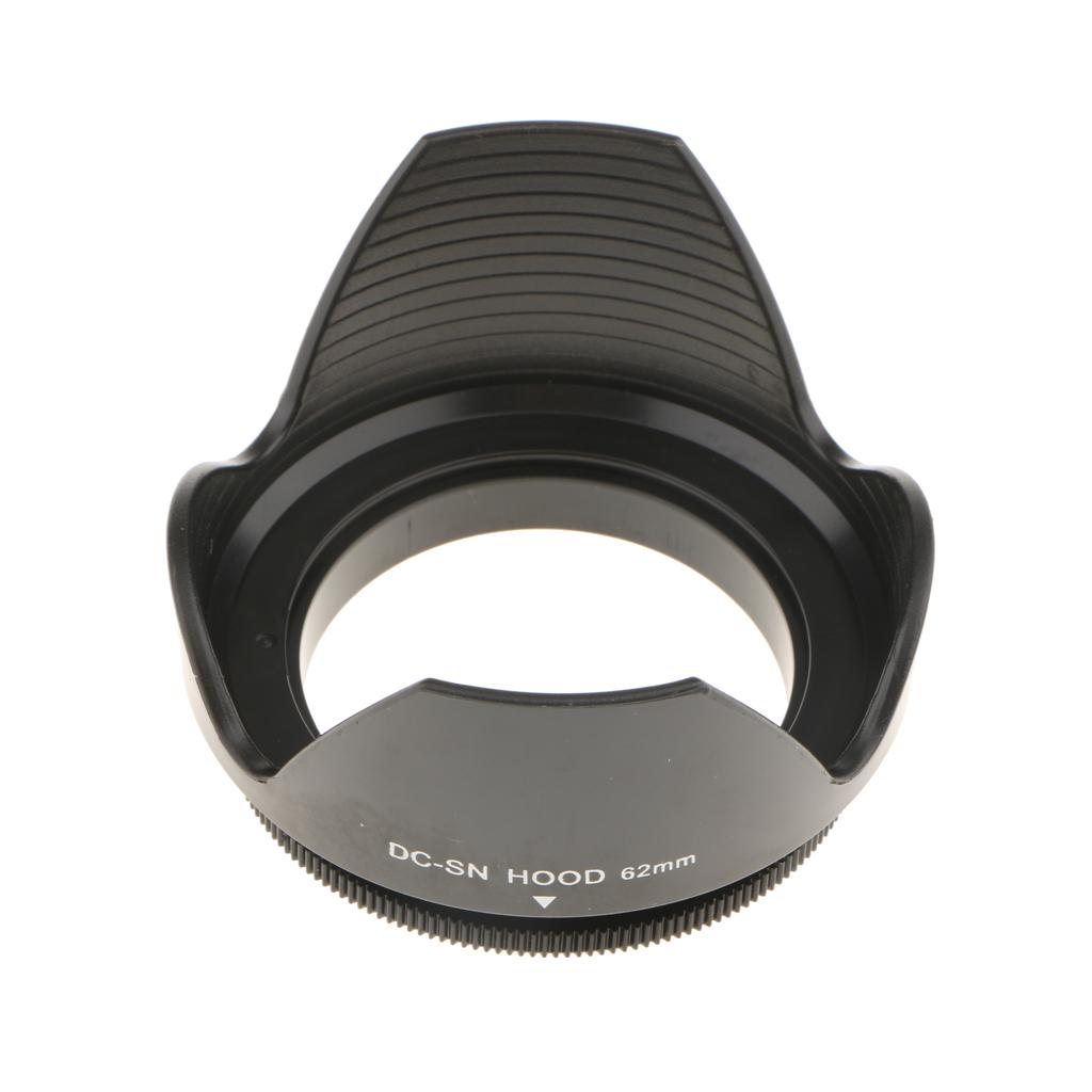 62mm Tulip Flower Lens Hood Universal for In The Light Or Night Photography