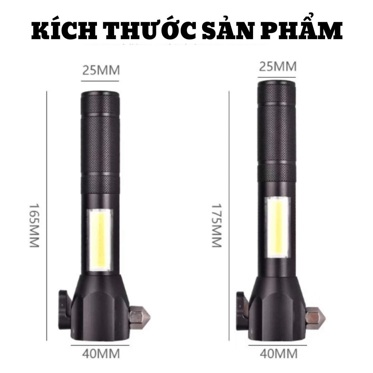 Đèn Pin Siêu Sáng Cứu Hộ T6-28 đa chức năng - HENRYSA