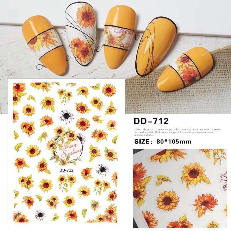 STICKER TRANG TRÍ NAIL MÃ DD712