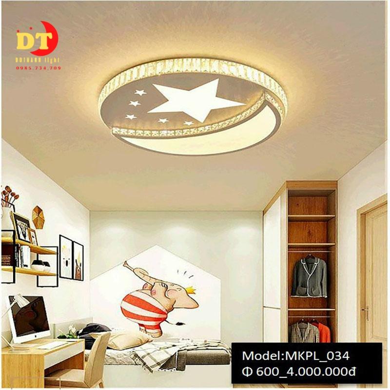 Đèn mâm phale ốp trần phòng khách HTLQ pl