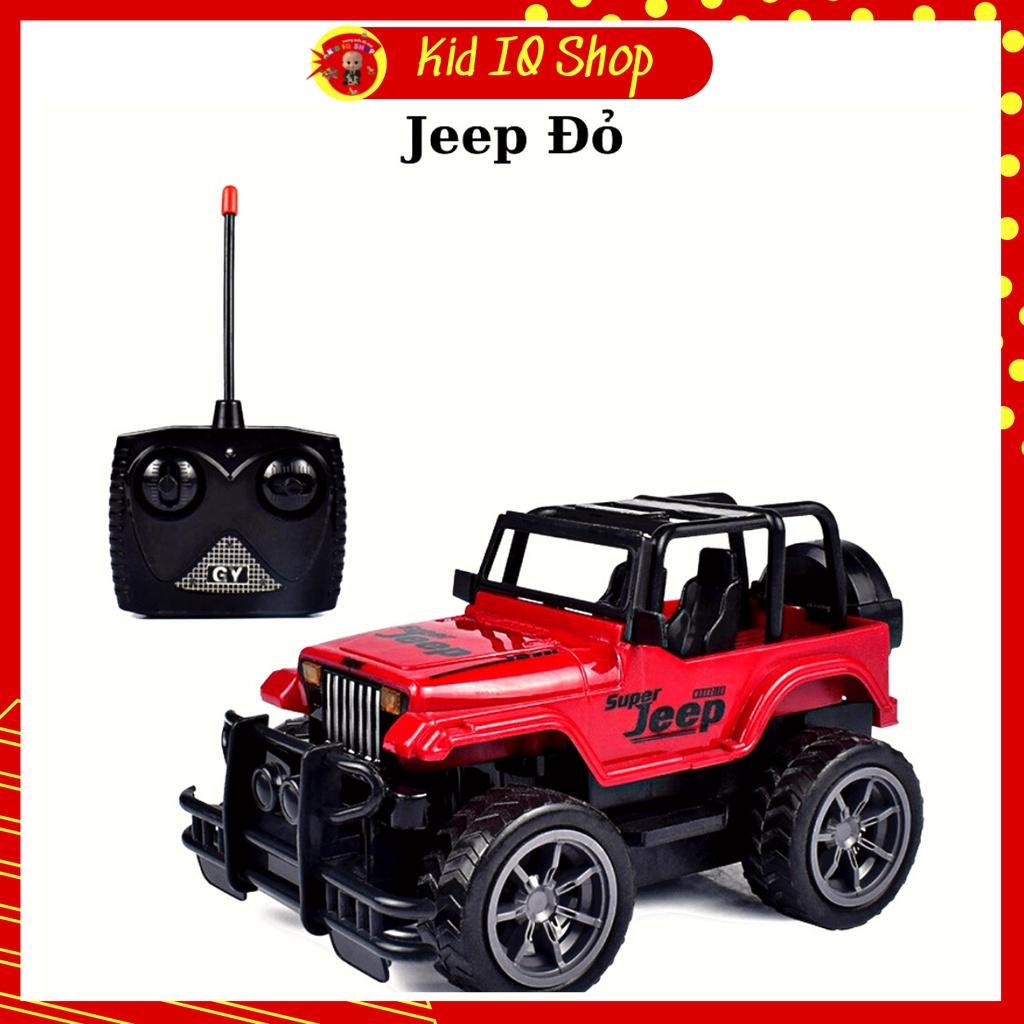 Đồ chơi trẻ em thông minh xe địa hình điều khiển từ xa Jeep cho bé 3 4 5 6 tuổi