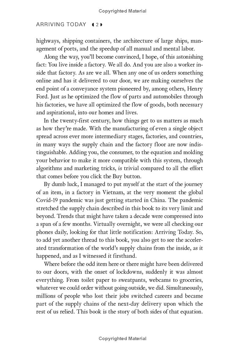 Sách ngoại văn: Arriving Today