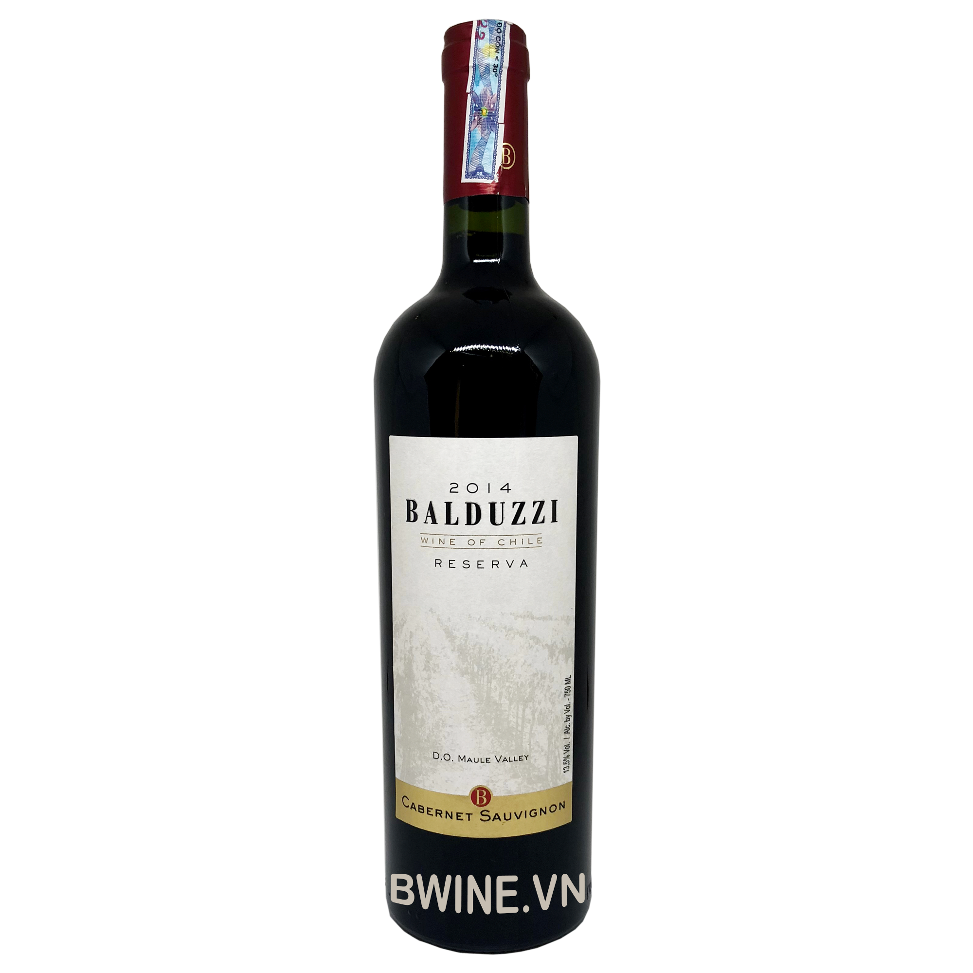 Rượu Vang Đỏ Chile Balduzzi Cabernet Sauvignon Reserva 2019