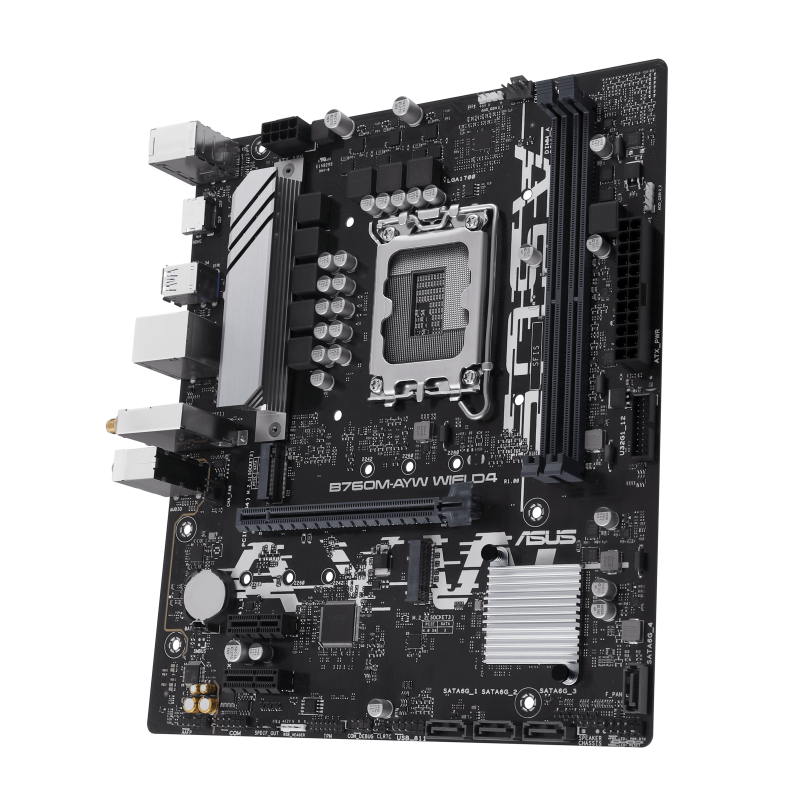 Mainboard ASUS B760M-AYW WIFI D4 ( B760/LGA1700/DDR4/mATX ) - Hàng Chính Hãng