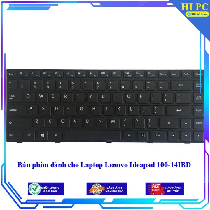 Bàn phím dành cho Laptop Lenovo Ideapad 100-14IBD - Phím Zin - Hàng Nhập Khẩu