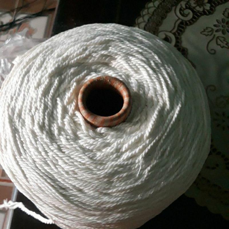 DÂY DÙ TRẮNG SIÊU NHẸ / CUỘN 2.5kg / ĐAN LƯỚI / KHÂU BAO/ THẢ DIỀU