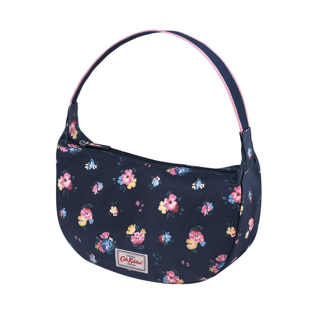 Cath Kidston - Túi đeo vai Soft Shoulder Bag Park Meadow Bunch - 995979 - Navy
