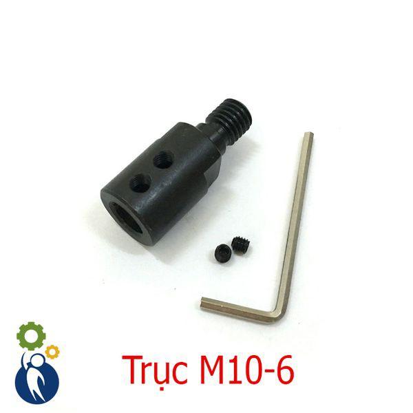 Bộ Trục Giữ Đĩa Cắt Cho Motor Trục 6mm M10-6