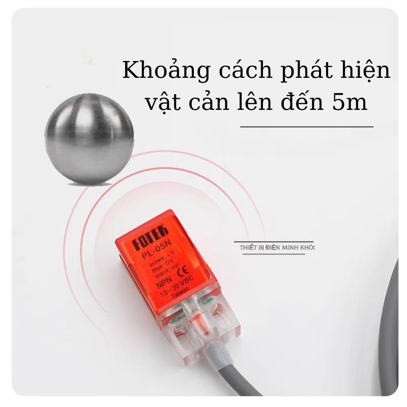 Cảm Biến Tiệm Cận Fotek PL-05P, PL-05NP, cảm biến kim loại tiệm cận fotek, photo sensor, sen sơ