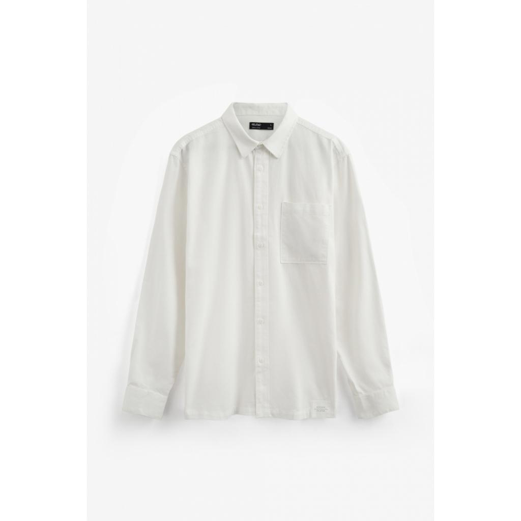 Áo Sơ Mi Jean Nam Tay Dài Trơn Form Regular - 10F22DSH001 | LASTORE MENSWEAR