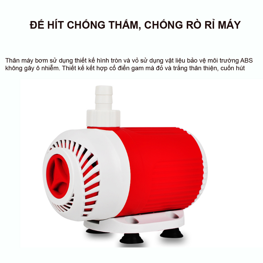 Máy bơm nước hồ cá BY103 30W BY104 40W BY105 50W cao cấp, siêu bền, tiết kiệm điện