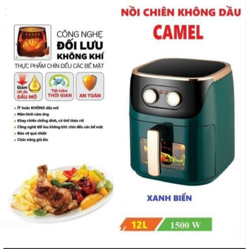 Nồi chiên không dầu CAMEL Vân Phương Shop - Hàng nhập khẩu