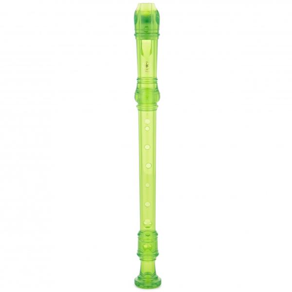 Học Cụ Giáo Dục - Sáo Dọc Recorder Soprano Rainbow - Yamaha YRS-20BG - Màu Xanh Lá