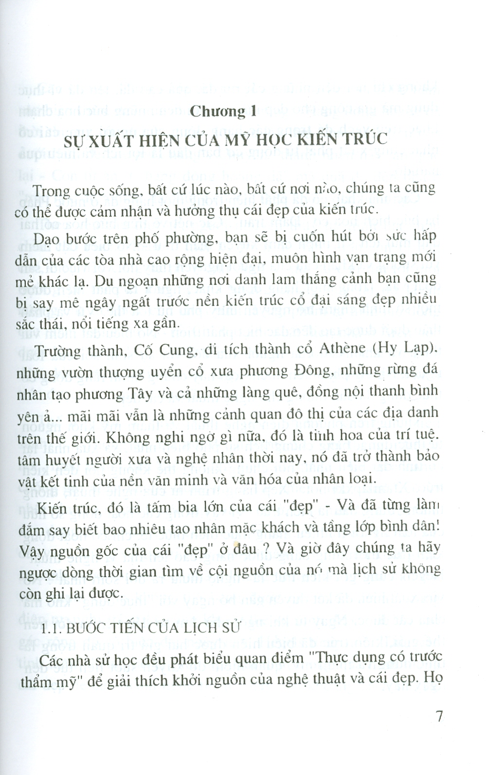 Mỹ Học Kiến Trúc