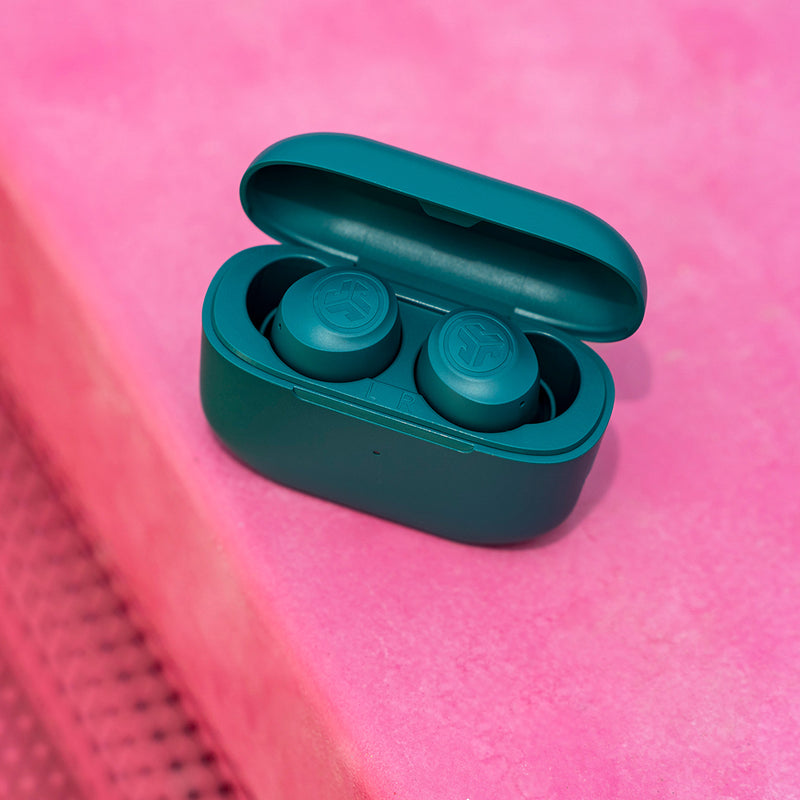 Tai nghe Bluetooth True Wireless Go Air Pop JLab màu mòng két (teal) - Hàng chính hãng