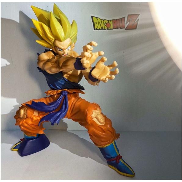 Mô hình goku supper saiyan chưởng - Dragon ball