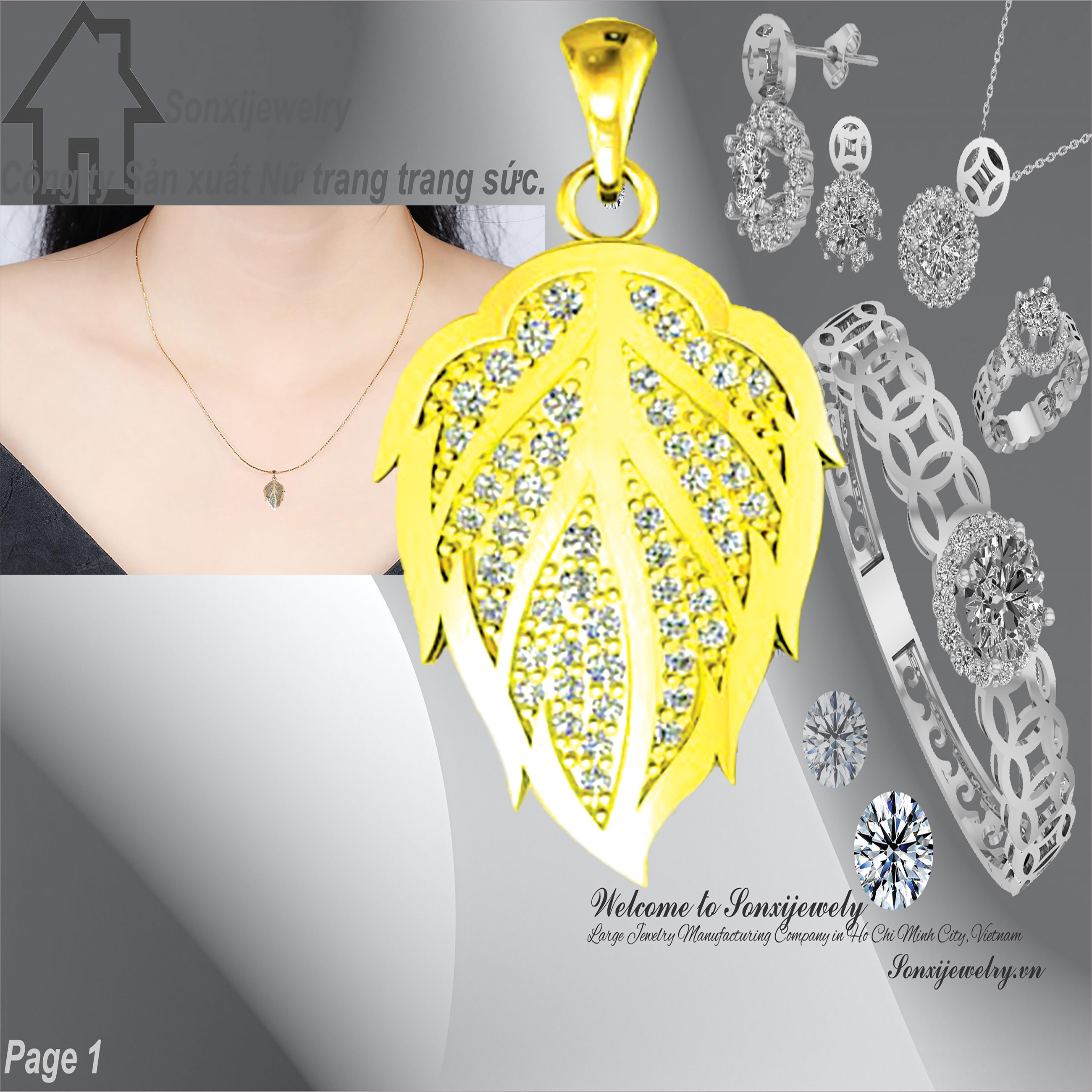MẶT DÂY CHUYỀN PHONG THỦY MẪU ĐẸP 1