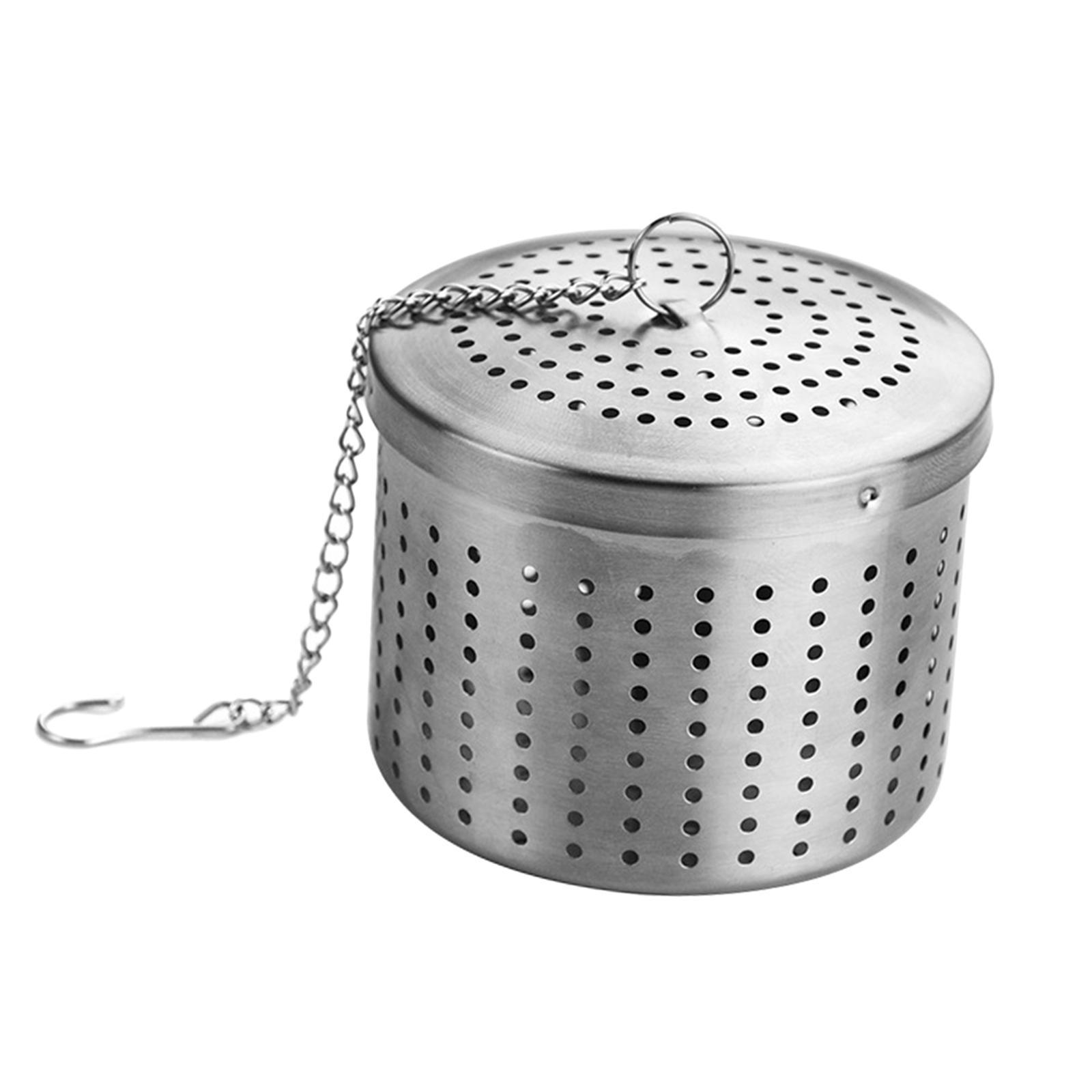 Stainless Steel Loose Leaf Tea Infuser Filter for Kitchen Restaurant Tools