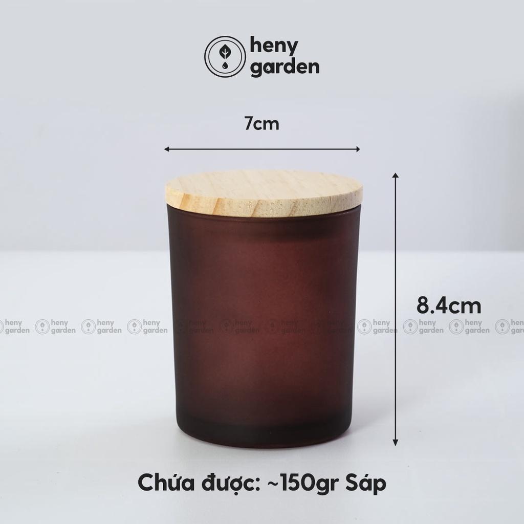 Cốc Đựng Nến Làm Nến Thơm Handmade Heny Garden, Nguyên Liệu Dụng Cụ Làm Nến