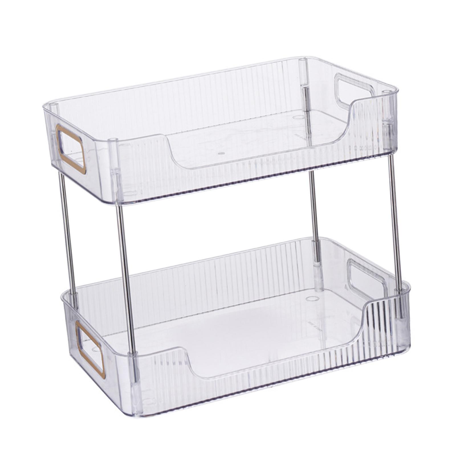 Makeup Shelf Organizer Display Shelf Tray for Office Countertop Dresser