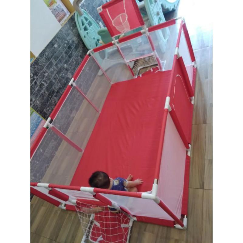 Quây vải nhà bóng 1m2x 2m2 có gôn ,bóng rổ