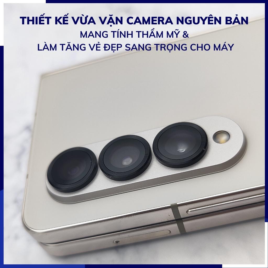 Cường lực camera z fold 4 z flip 4 KUZOOM viền nhiều màu chất lượng rõ nét phụ kiện huỳnh tân store