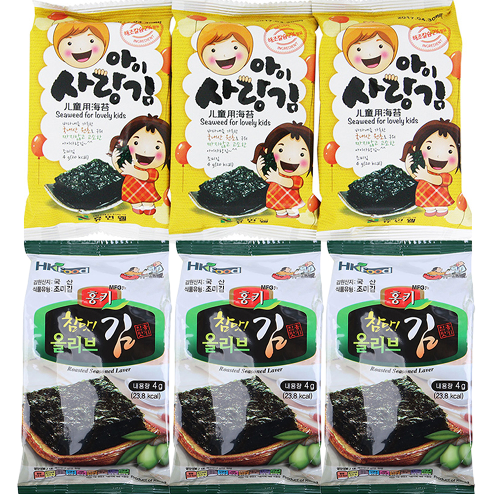 Combo 2 Lốc Rong Biển Humanwell Cho Bé Các Loại Cực Ngon Tiện Lợi