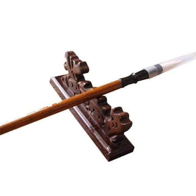 Gác bút gỗ hình rồng
