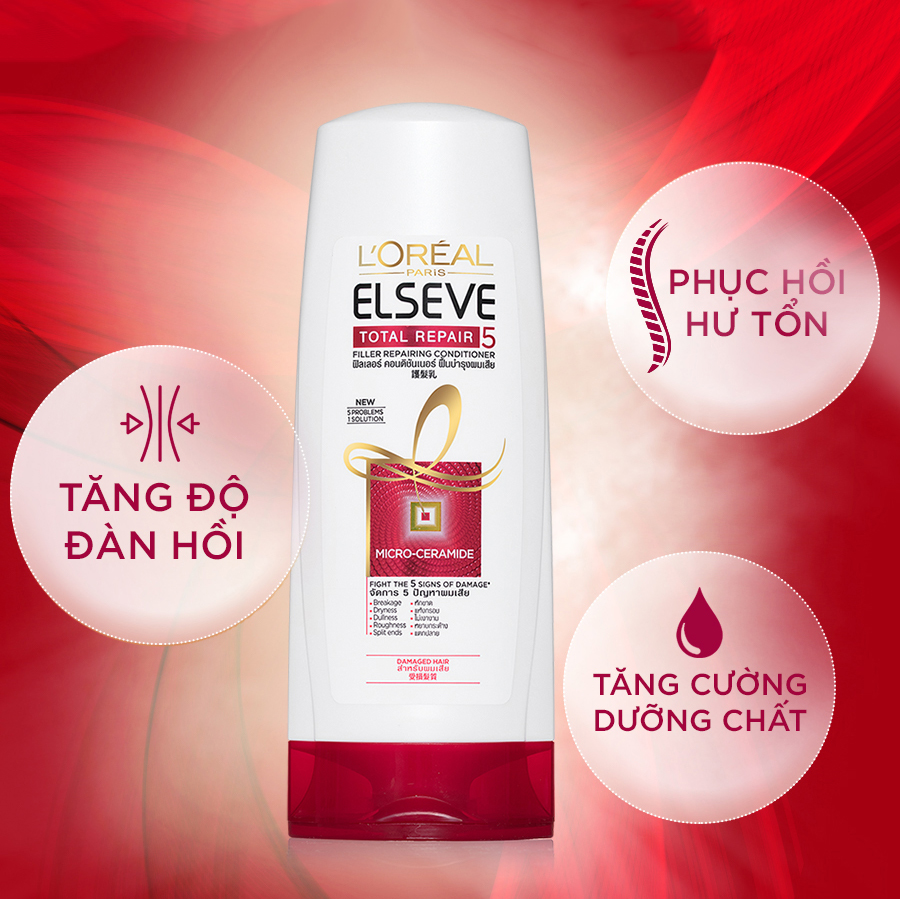 Dầu Xả Phục Hồi Tóc L'oreal Elseve Total Repair 5 Conditioner 325ml - G2728601