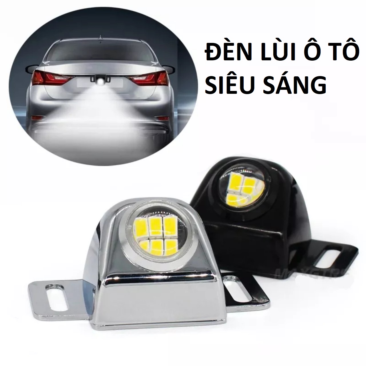 Bóng đèn lùi ô tô led mắt đại bàng 6500k 12v cao câp lắp xe hơi , xe tải loại tốt