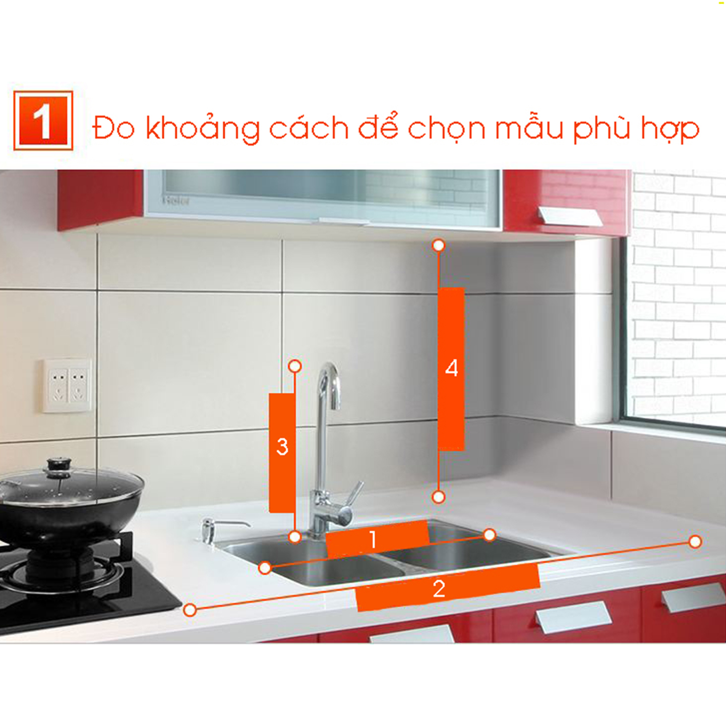 Kệ Để Chén Bát Đĩa Inox Cao Cấp Phía Trên Chậu Rửa RE0386