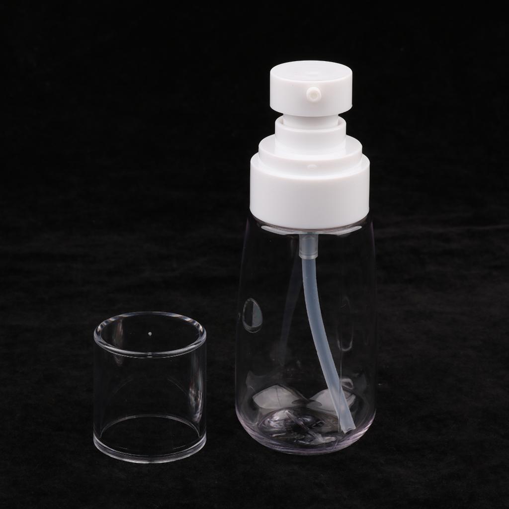 2Pcs Makeup Pump Bottle Container Cosmetic Cream Lotion Bottles Clear