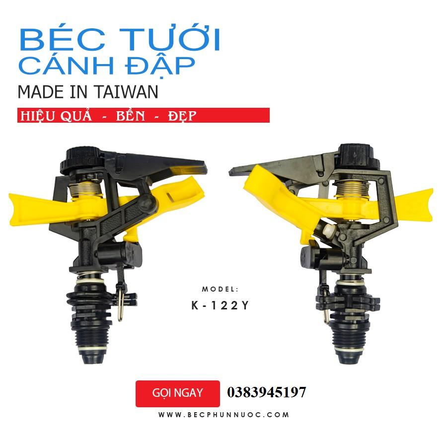 Béc tưới cánh đập tùy chỉnh góc , béc tưới xoay 360 độ, Combo 50 béc tưới cây - K122Y