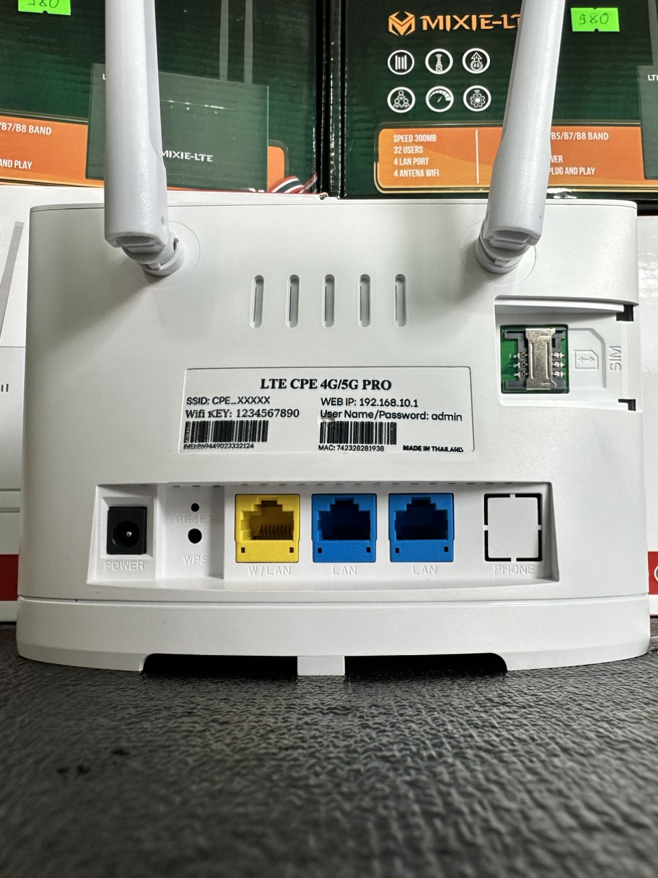 Bộ Phát WiFi SIM 4G/5G - Tốc Độ 300Mbs - Hỗ Trợ Tất Cả Nhà Mạng.